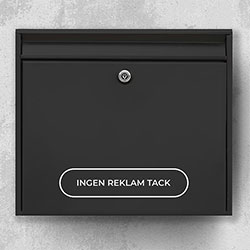 Ingen reklam tack - Ingen reklam tack R01: INGEN REKLAM TACK
